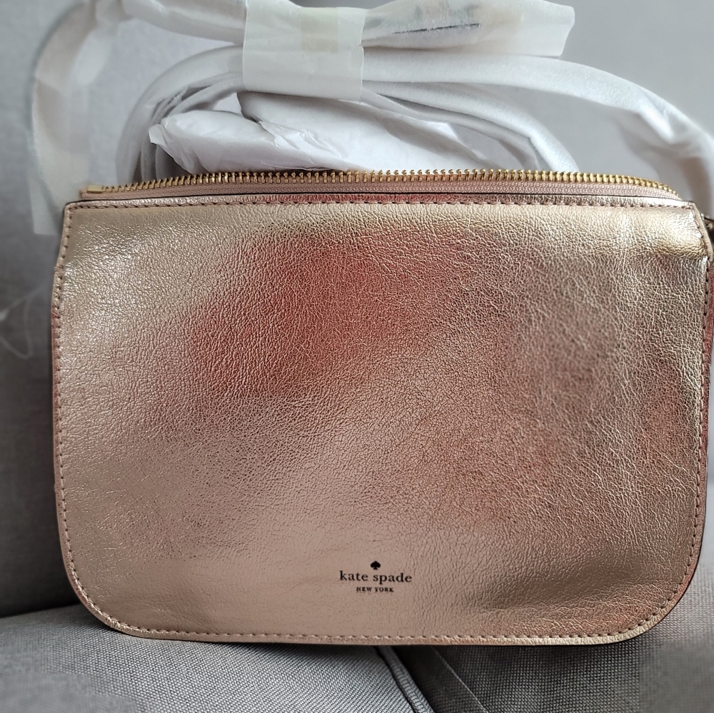 Holiday Lane Val rose gold color